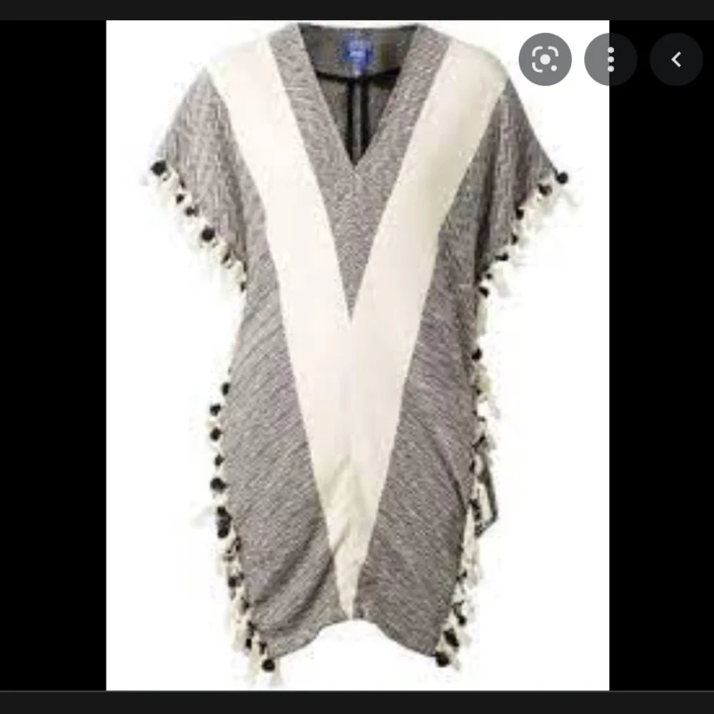Koza Chevron Tunic, Coverup, size M - Picture 2 of 4